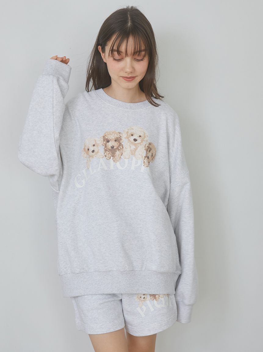 【限定カラーあり】トイプードル裏毛ショートパンツ | PWCP251302