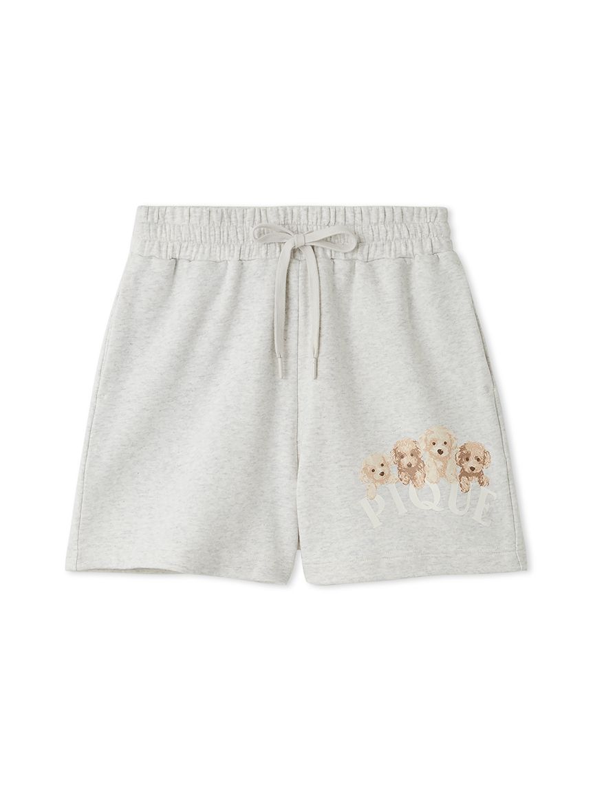 【限定カラーあり】トイプードル裏毛ショートパンツ | PWCP251302