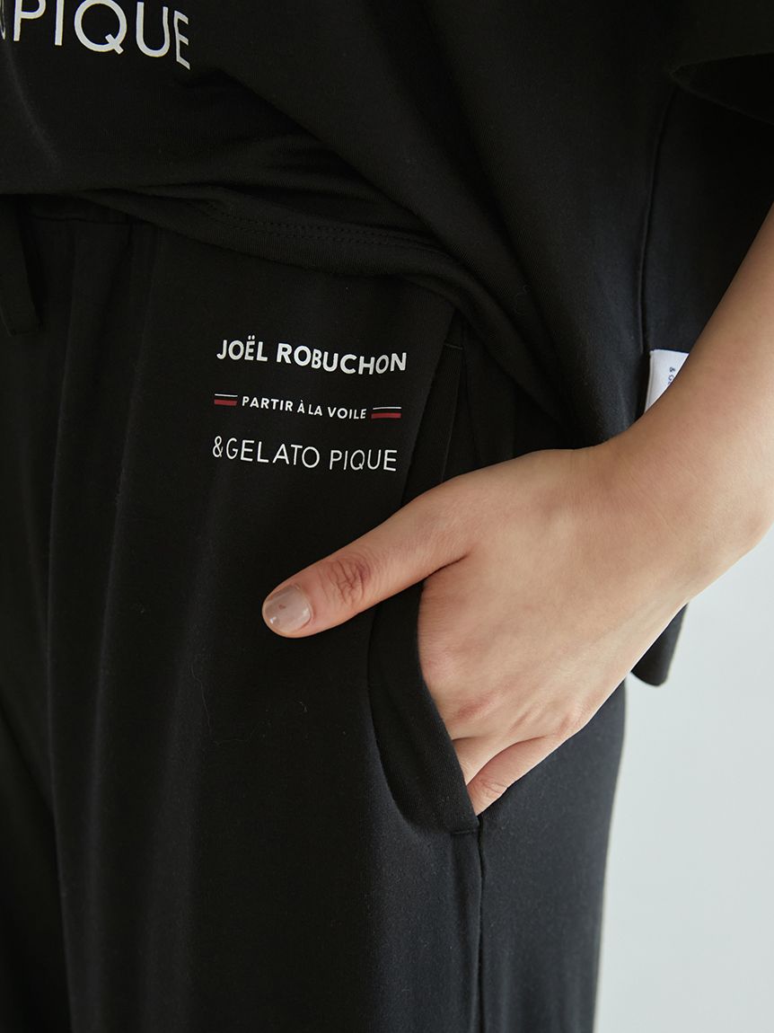 JOEL ROBUCHON】【接触冷感】ワンポイントロングパンツ(ロング