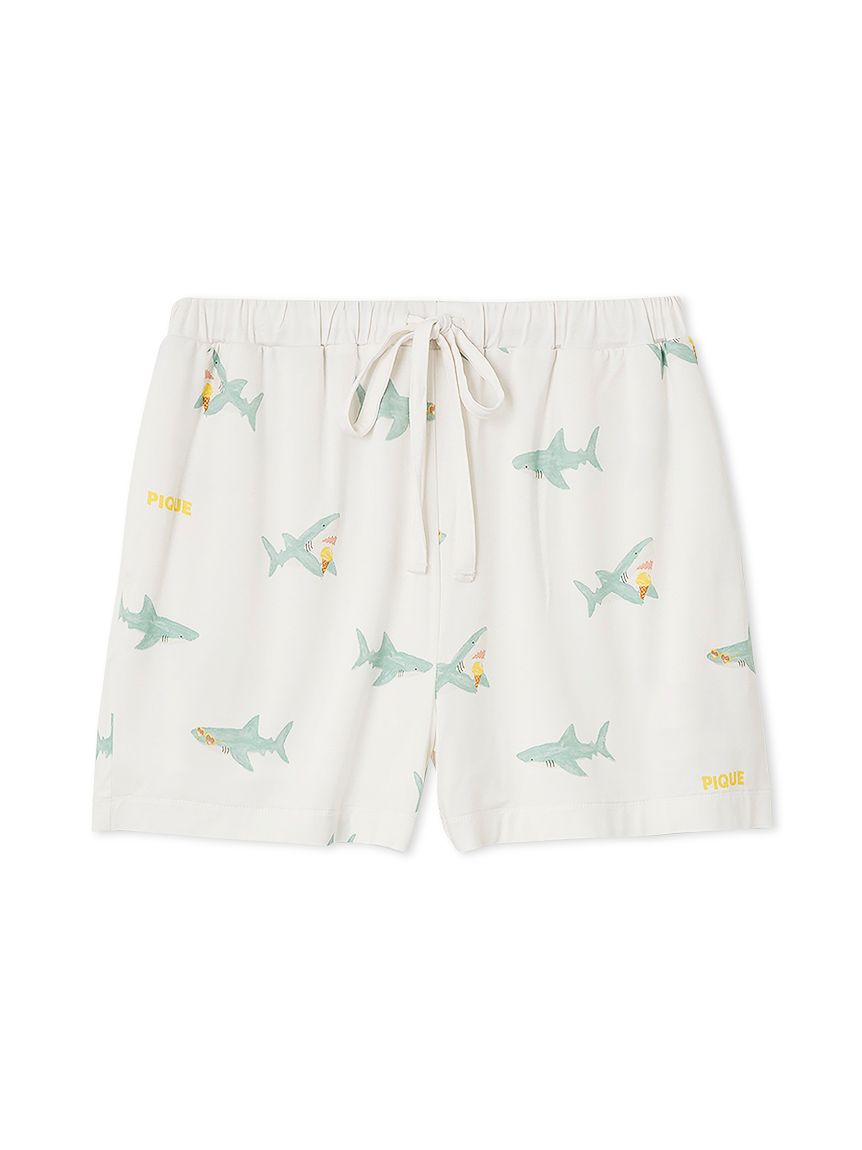 SHARK柄ショートパンツ(ショートパンツ)｜ルームウェア