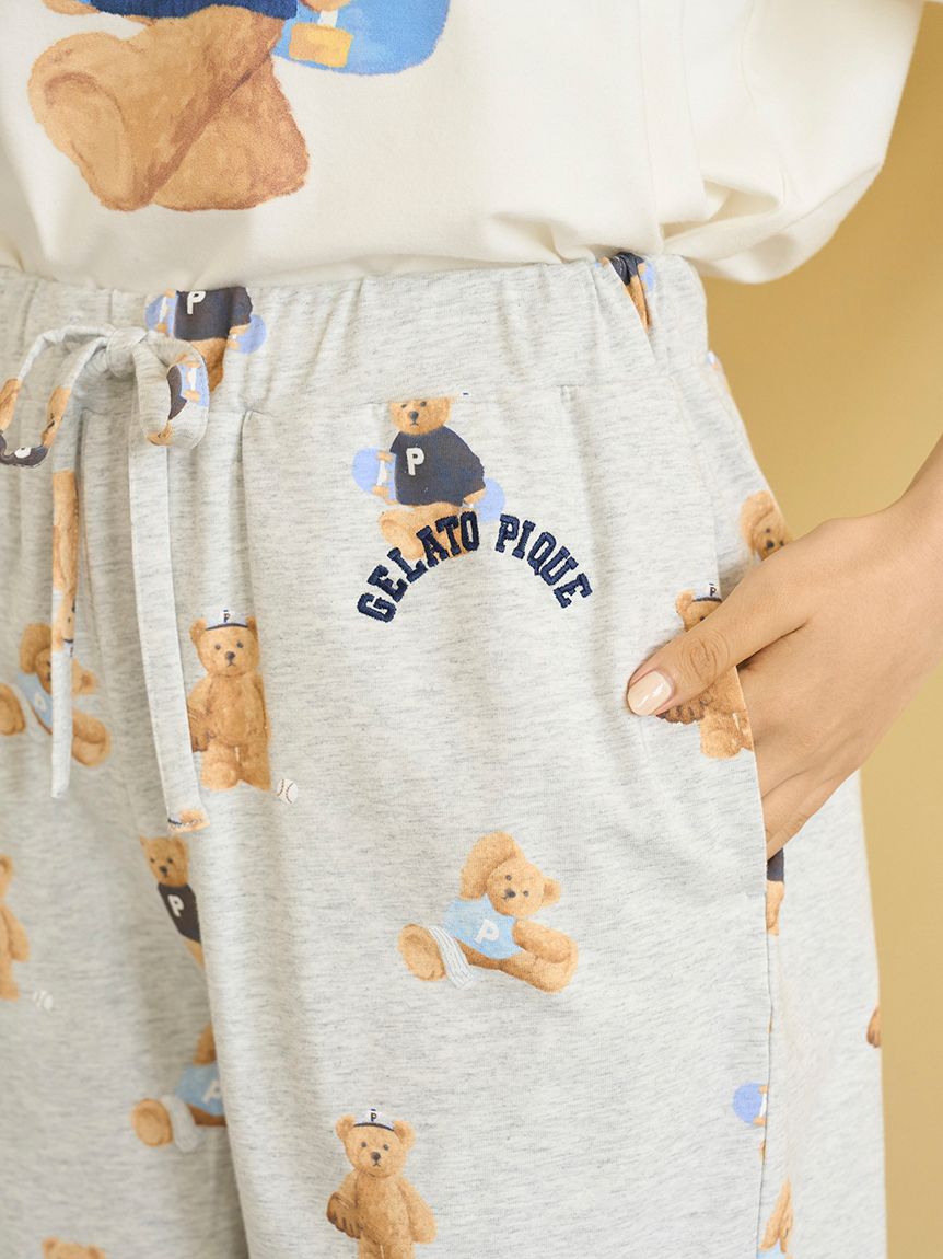 スポーティーベア総柄ショートパンツ(ショートパンツ)｜ルーム