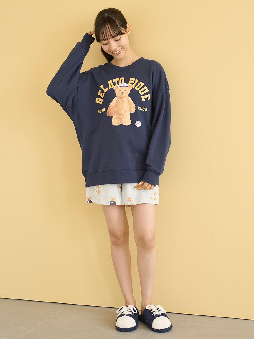 スポーティーベア総柄ショートパンツ(ショートパンツ)｜ルーム