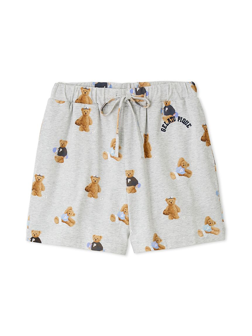 ジェラートピケ シュタイフ Jimmyパーカ＆ショートパンツ　くま　ベア ジェラートピケ gelato pique 【Steiff】Jimmyパーカ＆ショート