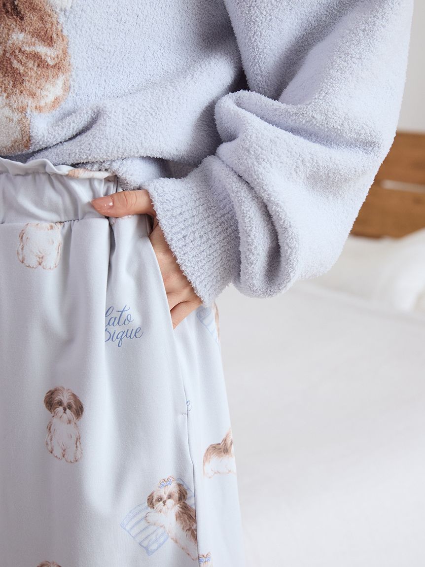 専用 ONLINE限定 シーズージャガードプルオーバー＆ショートパンツ シーズージャガードプルオーバー(ニットプルオーバー)｜ルーム