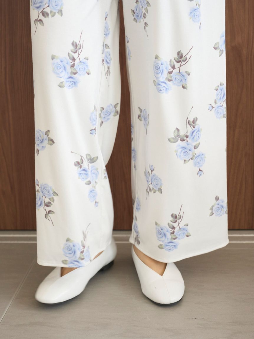 ラス1☆ ジェラートピケ ONLINE限定 花柄3点SET　ダブル    BLU Amazon.co.jp: [ジェラート ピケ] Sleep 花柄3点SET シングル