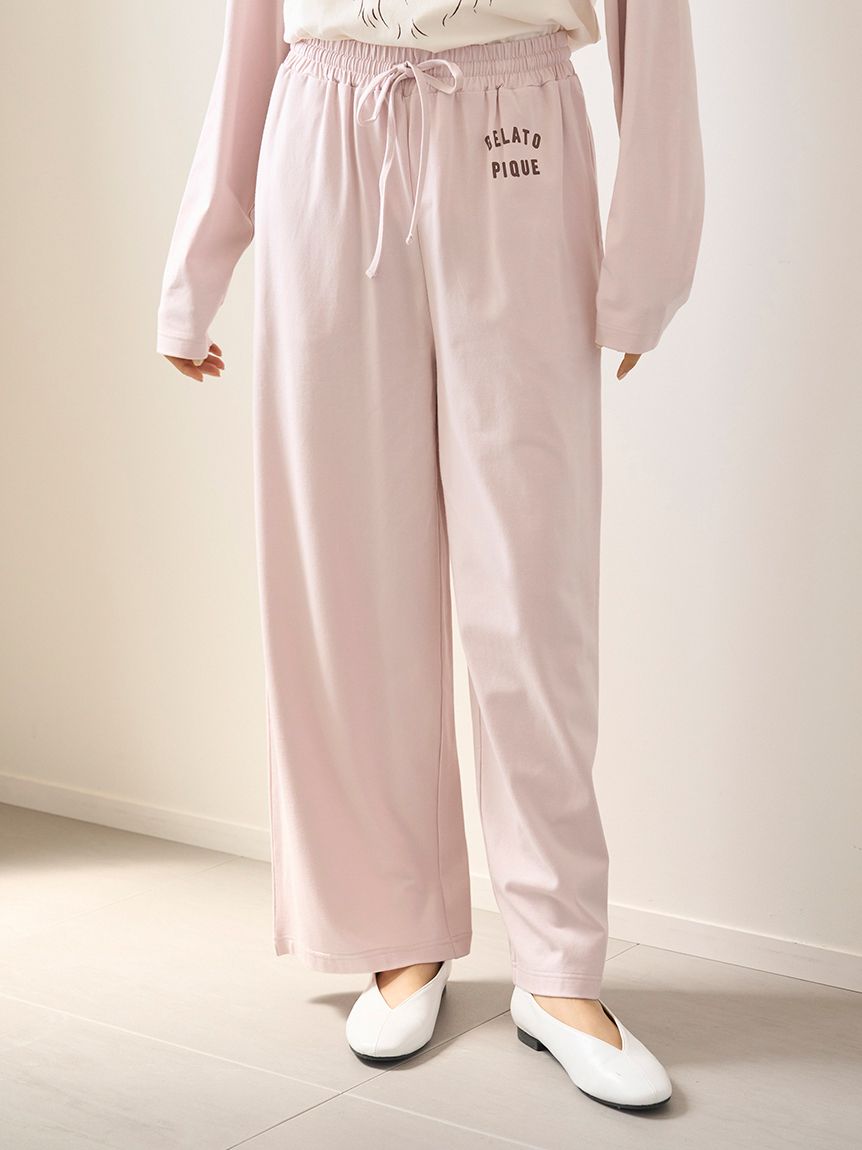 【新品未使用】gelato pique×ミッフィー　ロングパンツ　ピンク eb4a7_1767_623080644a9f3482d2c