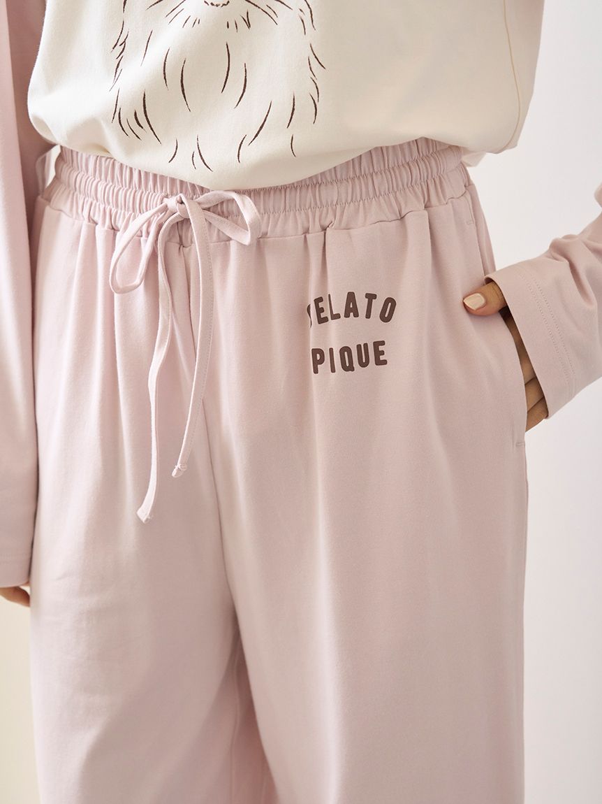 gelato pique】ウエスティワンポイントTシャツ &ロングパンツ