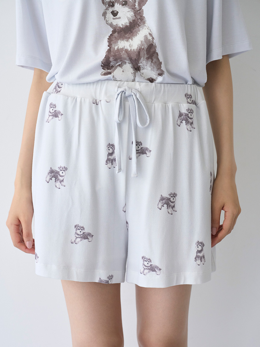 MASH SUMMER WEEK限定】シュナウザー柄ショートパンツ(ショート