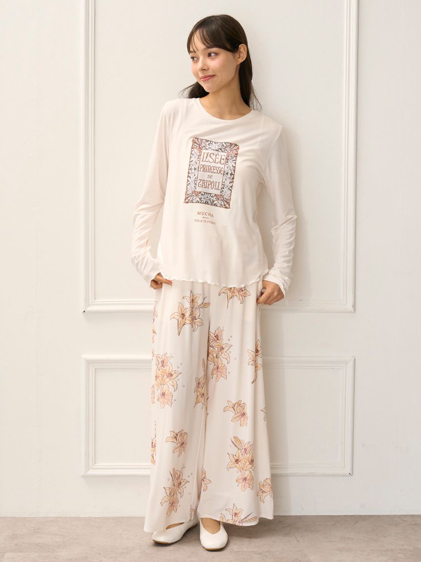 【即発送/人気】ジェラートピケ × スターバックス ロングパンツ ミントグリーン スターバックス×ジェラート ピケ】コラボグッズ全25型を実物写真