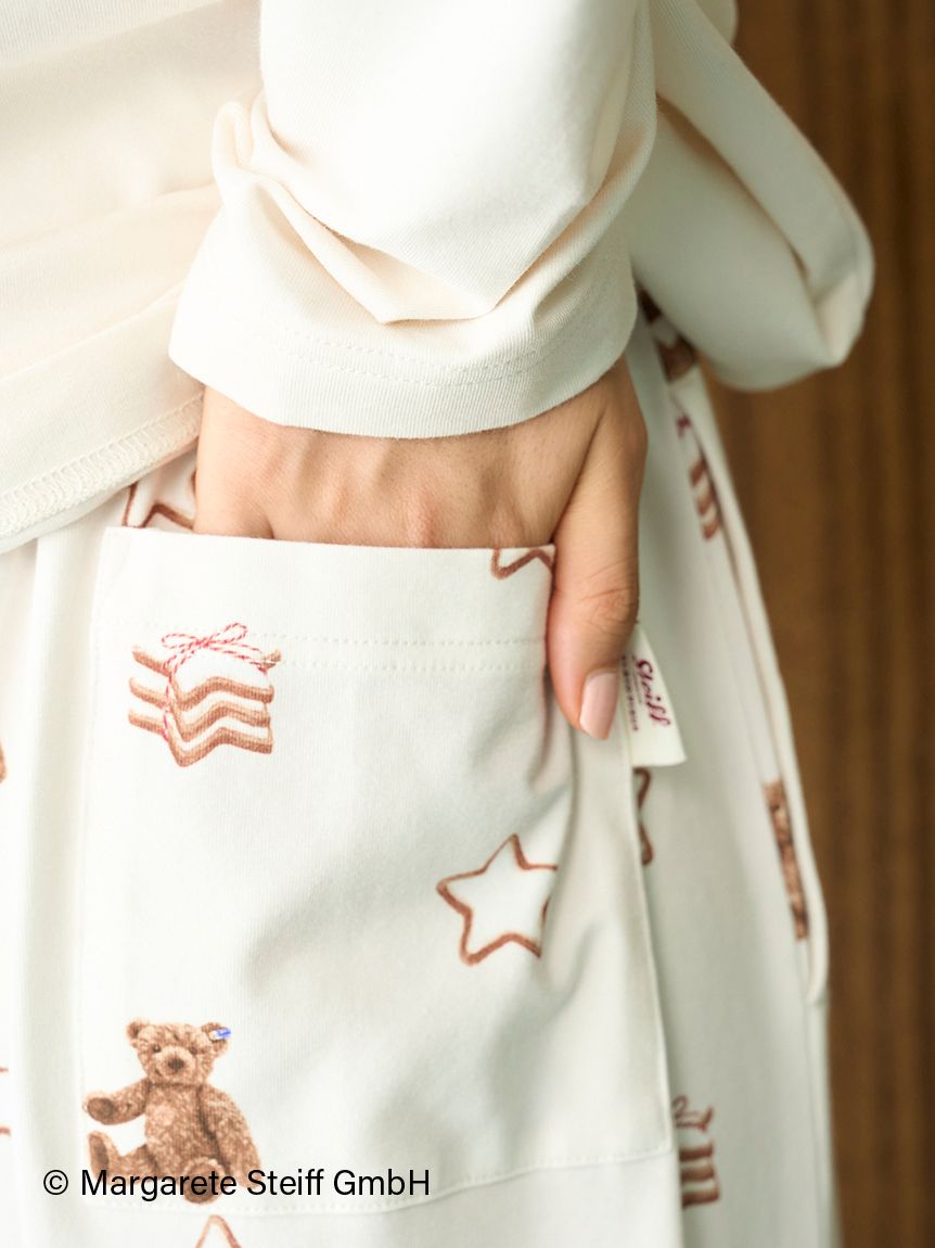 Steiff】総柄ロングパンツ(ロングパンツ)｜ルームウェア・パジャマ通販