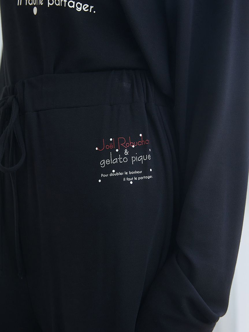 JOEL ROBUCHON】ドットワンポイントロングパンツ(ロングパンツ