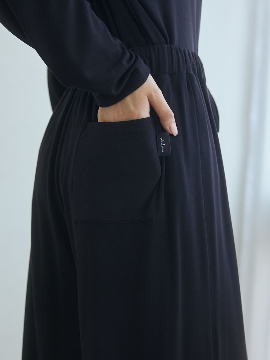 JOEL ROBUCHON】ドットワンポイントロングパンツ(ロングパンツ