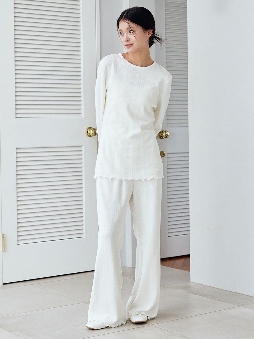 ジェラートピケ　ミャクミャク　ロングパンツ オフィシャルサイト・MASH STORE限定】ホットスムーズィーハート