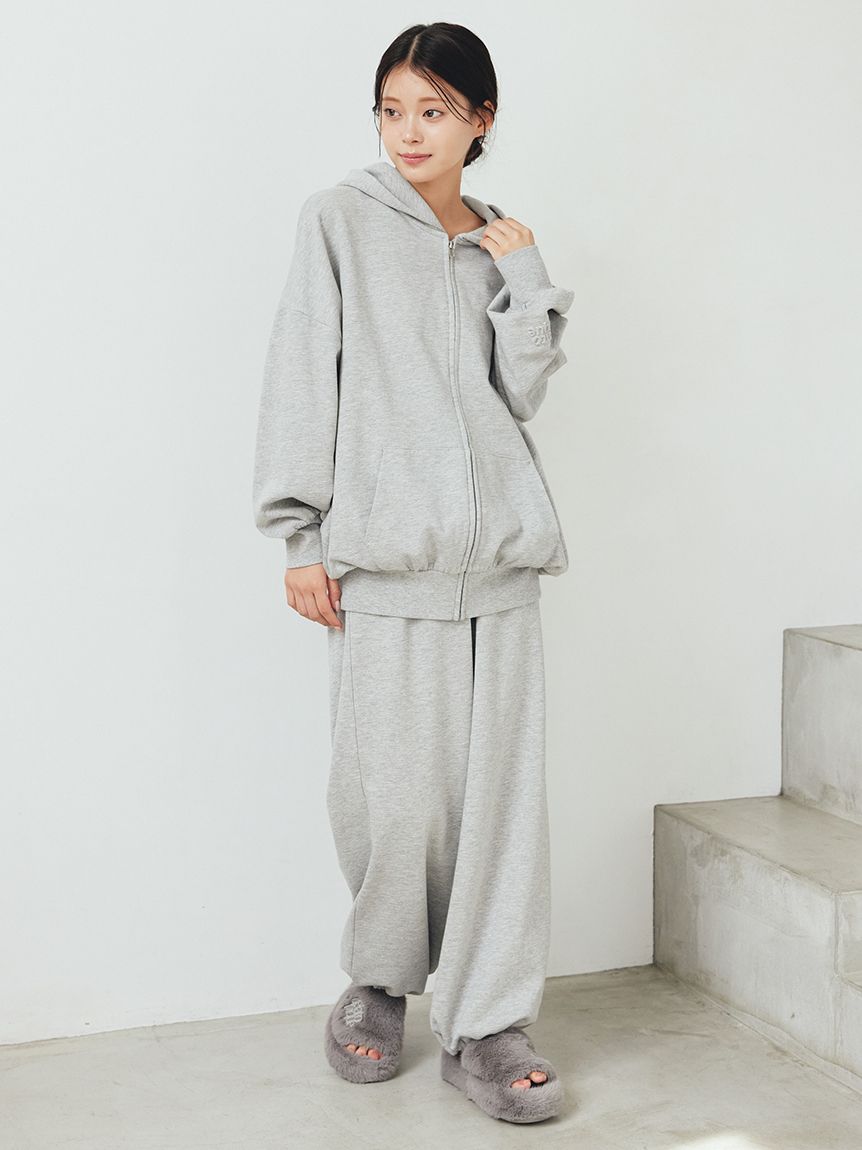 裏毛ロングパンツ(ロングパンツ)｜ルームウェア・パジャマ通販の