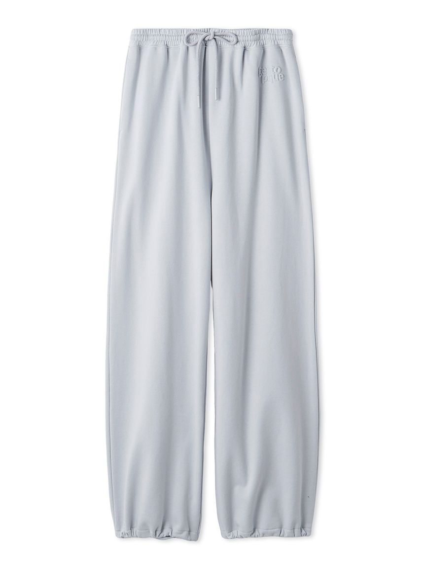 ジェラートピケ　裏毛パーカ＆裏毛ロングパンツ　スウェット　上下セット 新品 ジェラートピケ スウェットプルオーバー&ロングパンツ 上下