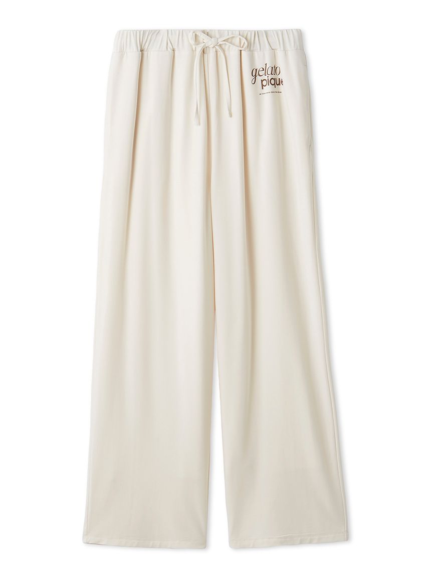 レーヨンロゴロングパンツ(ロングパンツ)｜ルームウェア・パジャマ通販