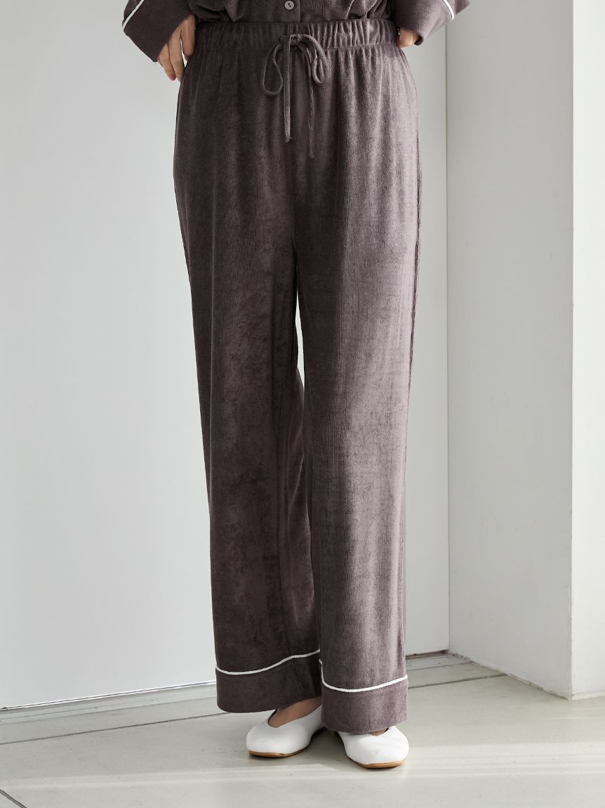 パイルロングパンツ(ロングパンツ)｜ルームウェア・パジャマ通販の