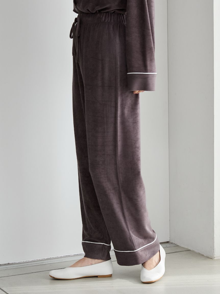 パイルロングパンツ(ロングパンツ)｜ルームウェア・パジャマ通販の