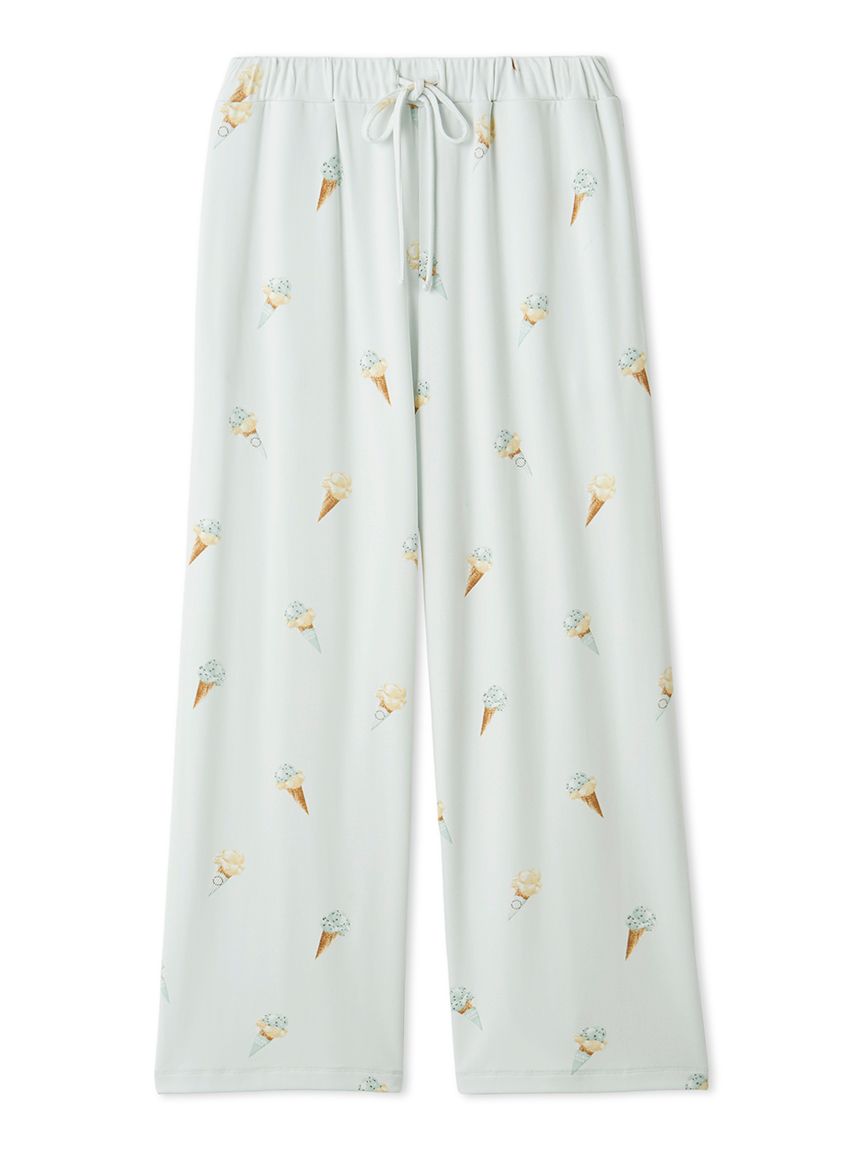 アイス柄ロングパンツ(ロングパンツ)｜ルームウェア・パジャマ通販の