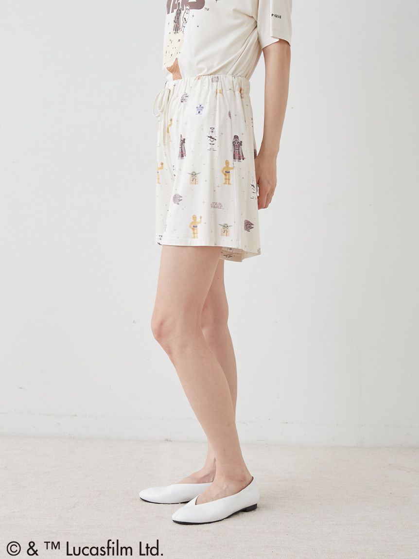 STAR WARS】【レディース】総柄ショートパンツ(ショートパンツ