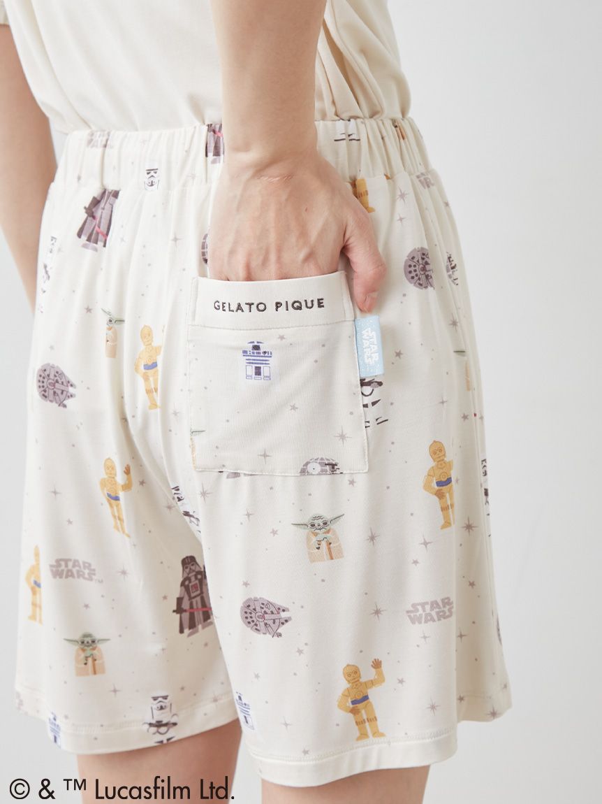 STAR WARS】【レディース】総柄ショートパンツ(ショートパンツ
