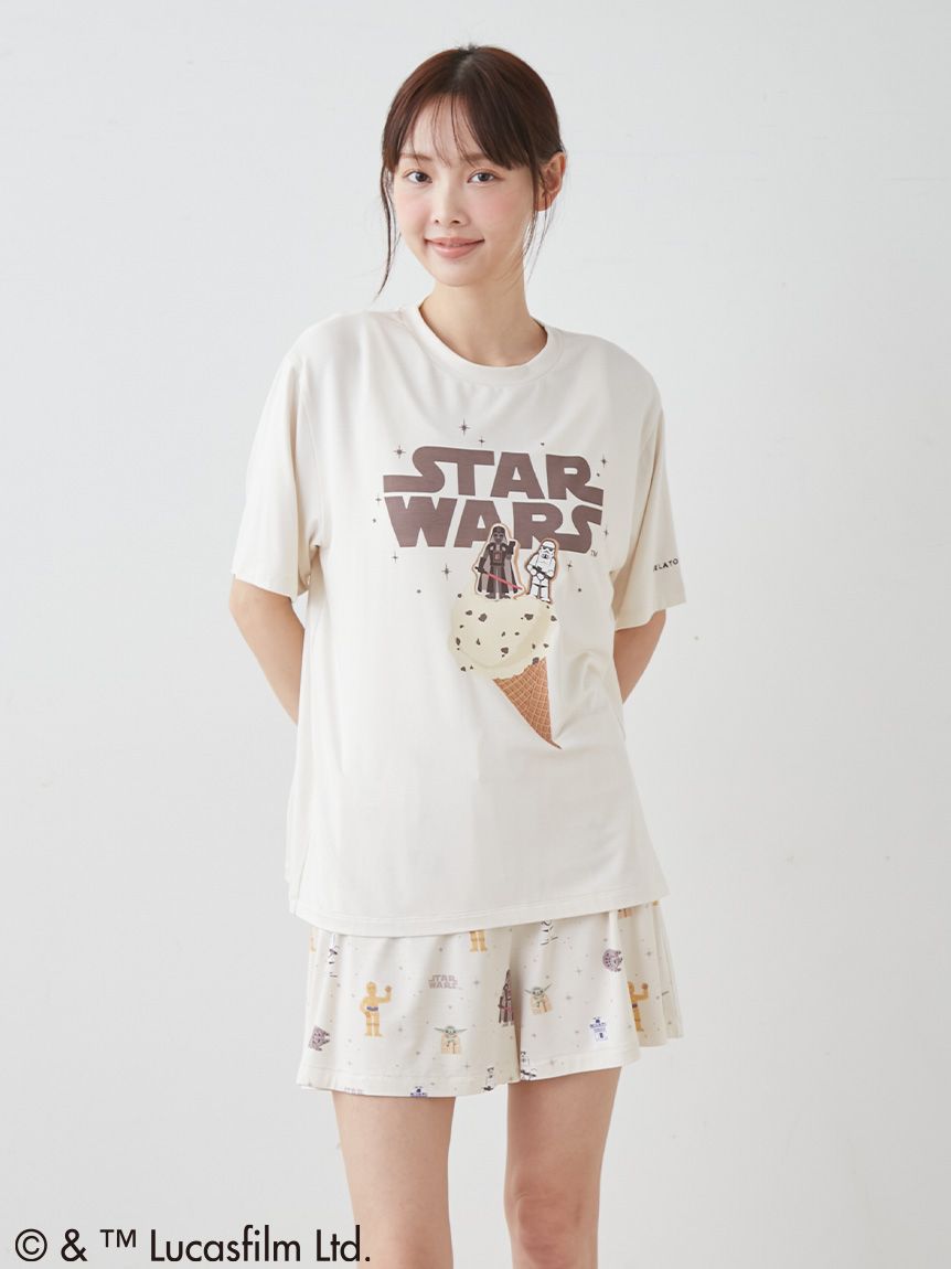 STAR WARS】【レディース】総柄ショートパンツ(ショートパンツ