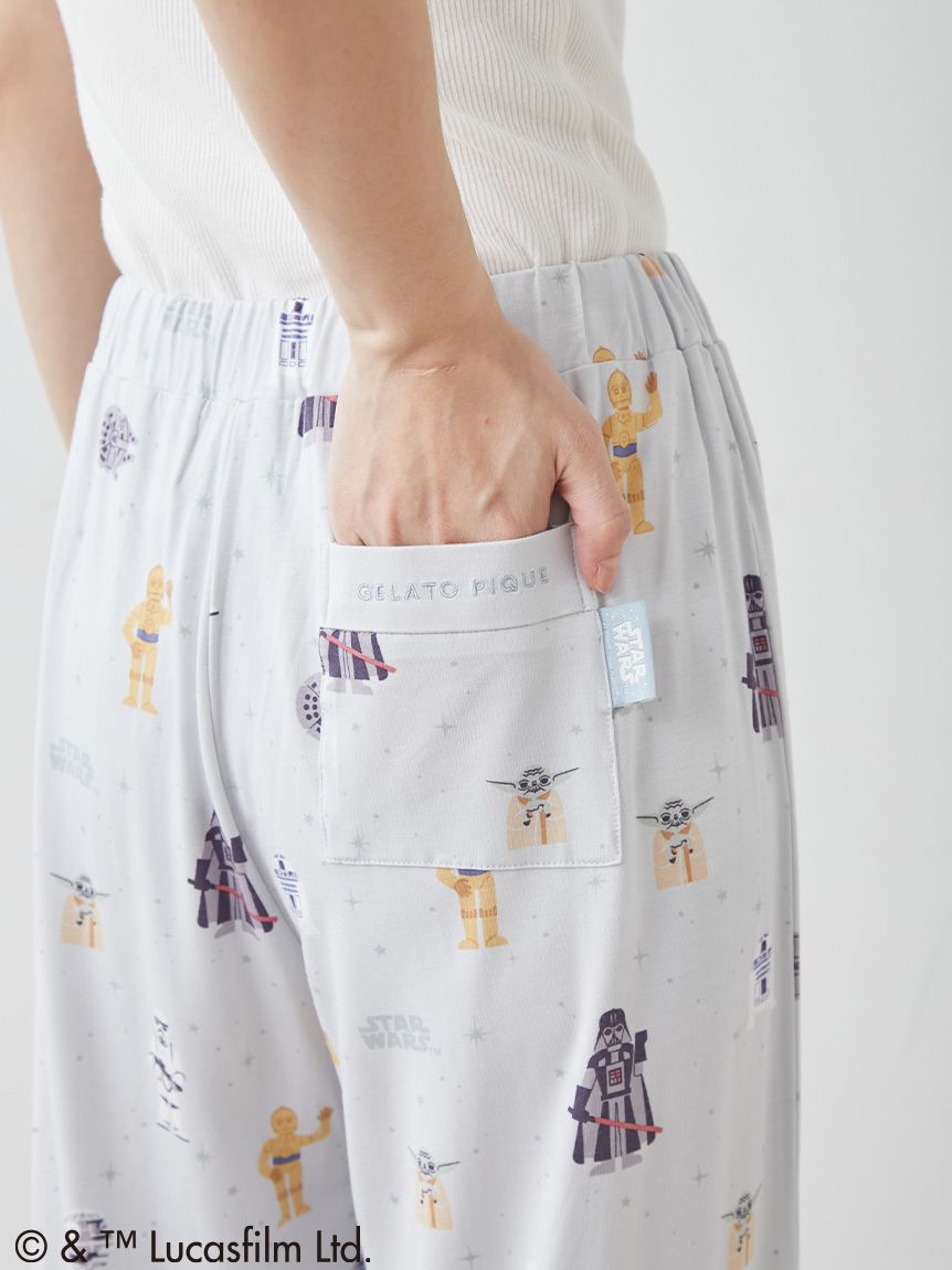 STAR WARS】【レディース】総柄ロングパンツ(ロングパンツ)｜ルーム