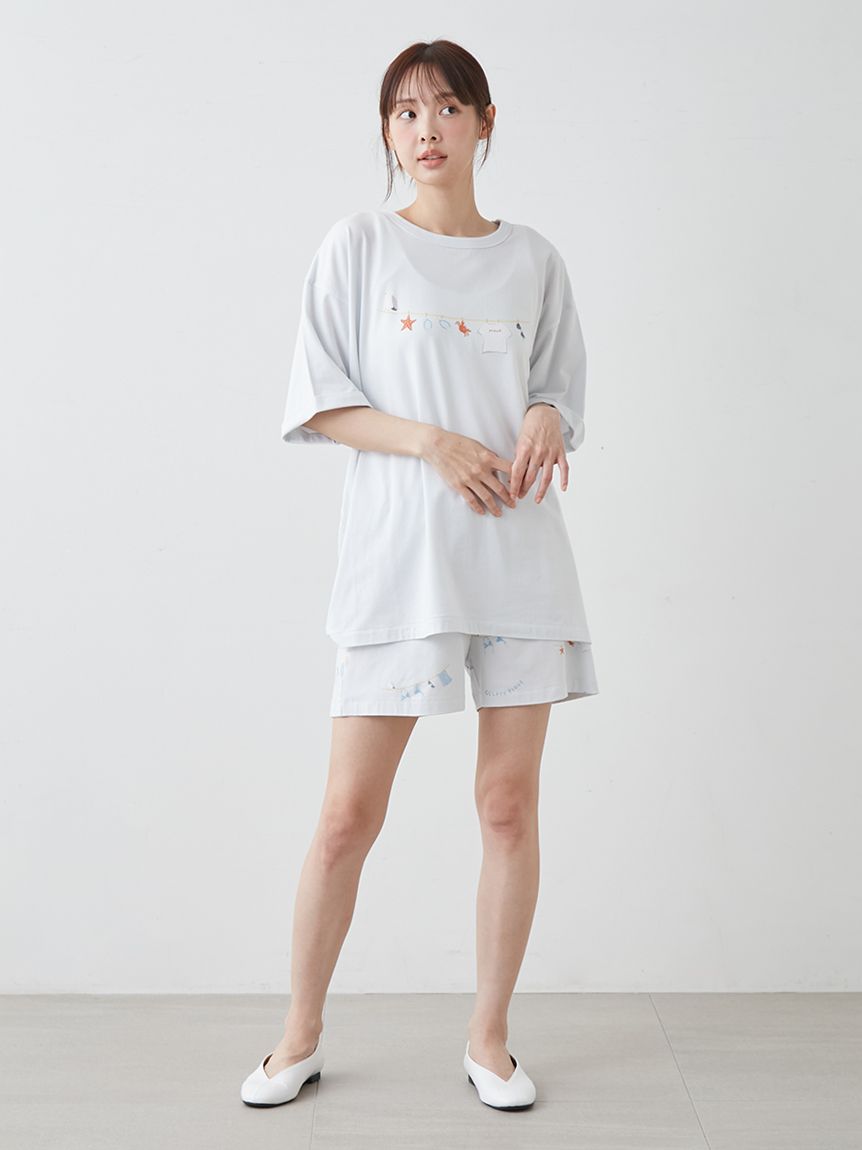 Awich 098GYALS ショートパンツ　希少　新品 Awich 098GYALS パーカー ショートパンツ ショッパー 3