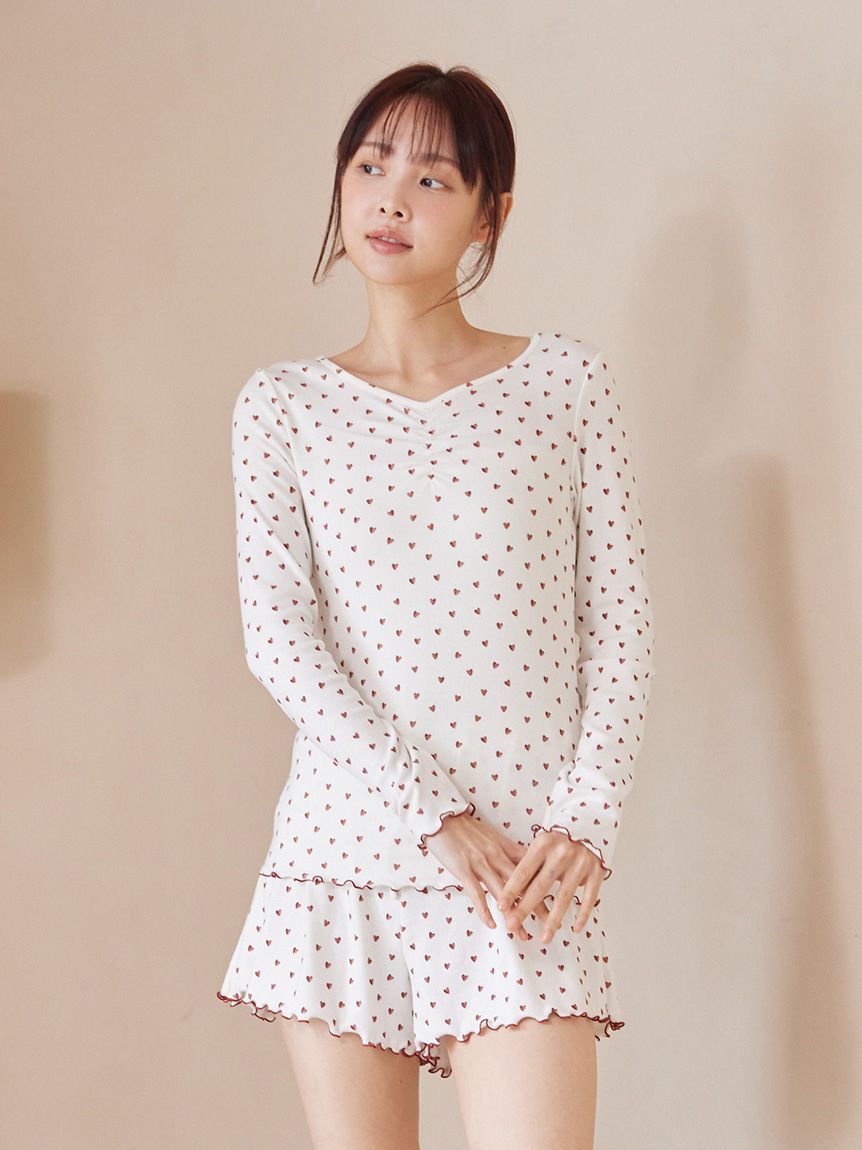 ベロアモールショートパンツ&プルオーバー お揃い】ラメボアタックショートパンツ(90~160cm)(90cm ネイビー