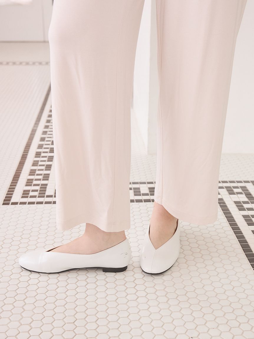 接触冷感】レーヨンロゴロングパンツ(ロングパンツ)｜ルームウェア