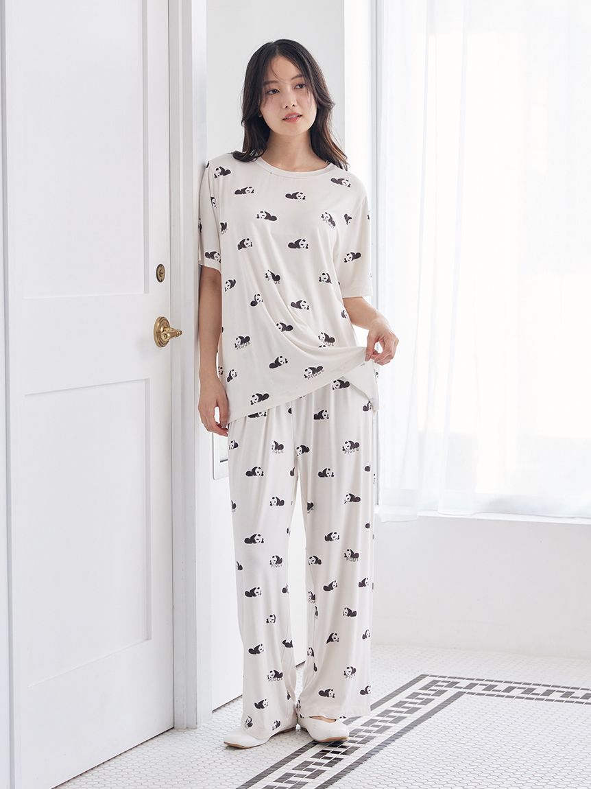 オフィシャルサイト・MASHSTORE限定】【接触冷感】Sleepingパンダ柄