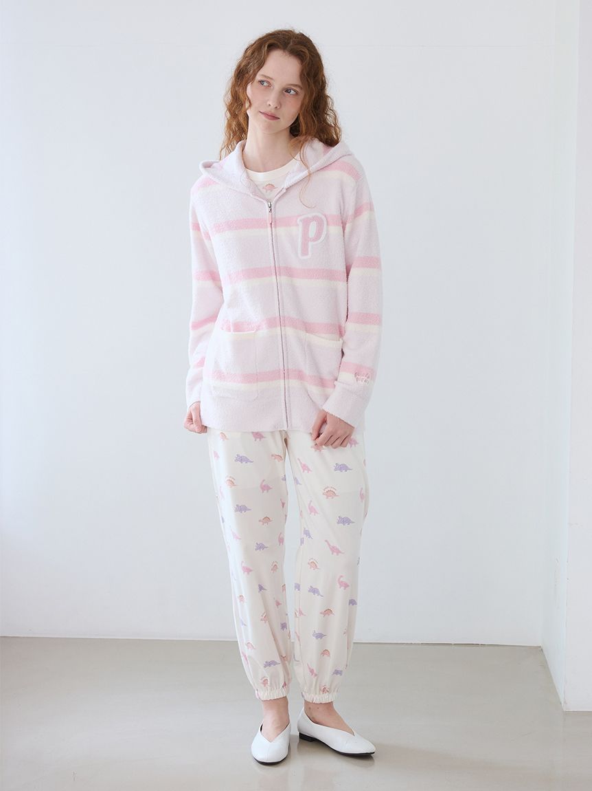 【新品♥】ジェラピケ ダイナソー柄 トップスパンツセットアップ ダイナソー柄ロングパンツ(ロングパンツ)｜ルームウェア・パジャマ通販