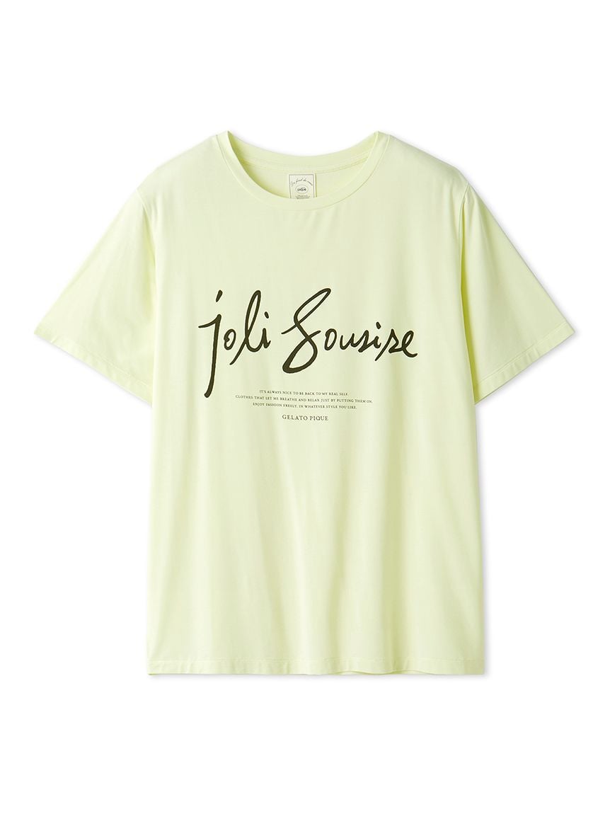 COOLレーヨンロゴTシャツ(カットソー・Tシャツ)｜ルームウェア・パジャマ通販のgelatopique（ジェラートピケ）公式サイト