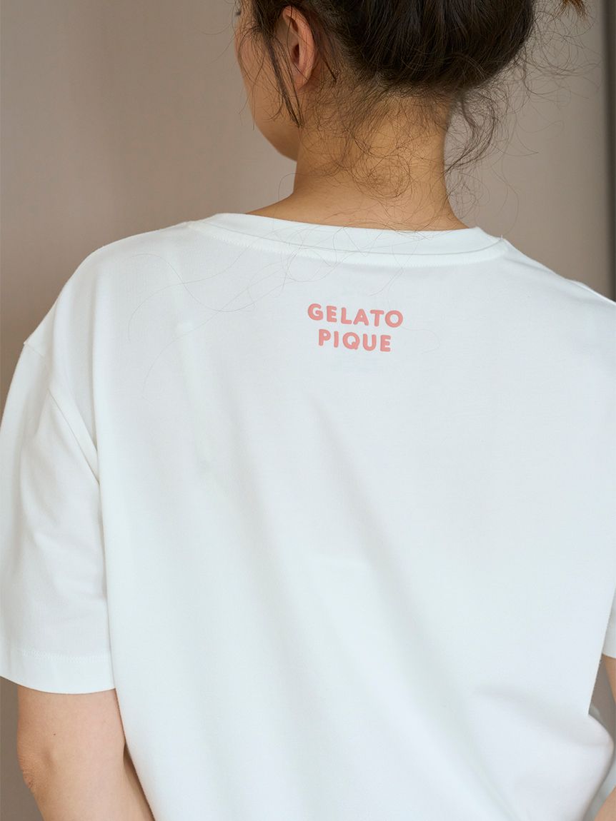 シリアルベアワンポイントTシャツ(カットソー・Tシャツ)｜ルームウェア・パジャマ通販のgelatopique（ジェラートピケ）公式サイト