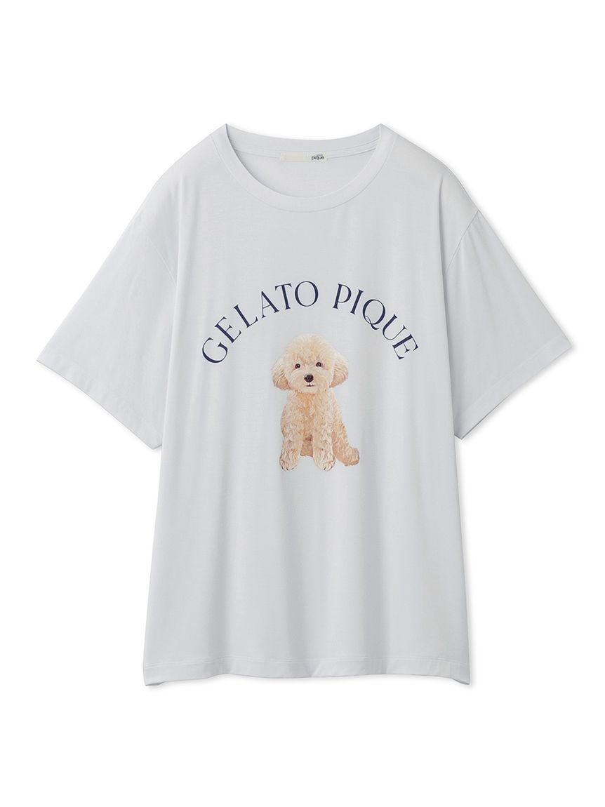 【ラッピング済み】DOG柄ワンポイントTシャツ＆ショートパンツSET | PWCT249043