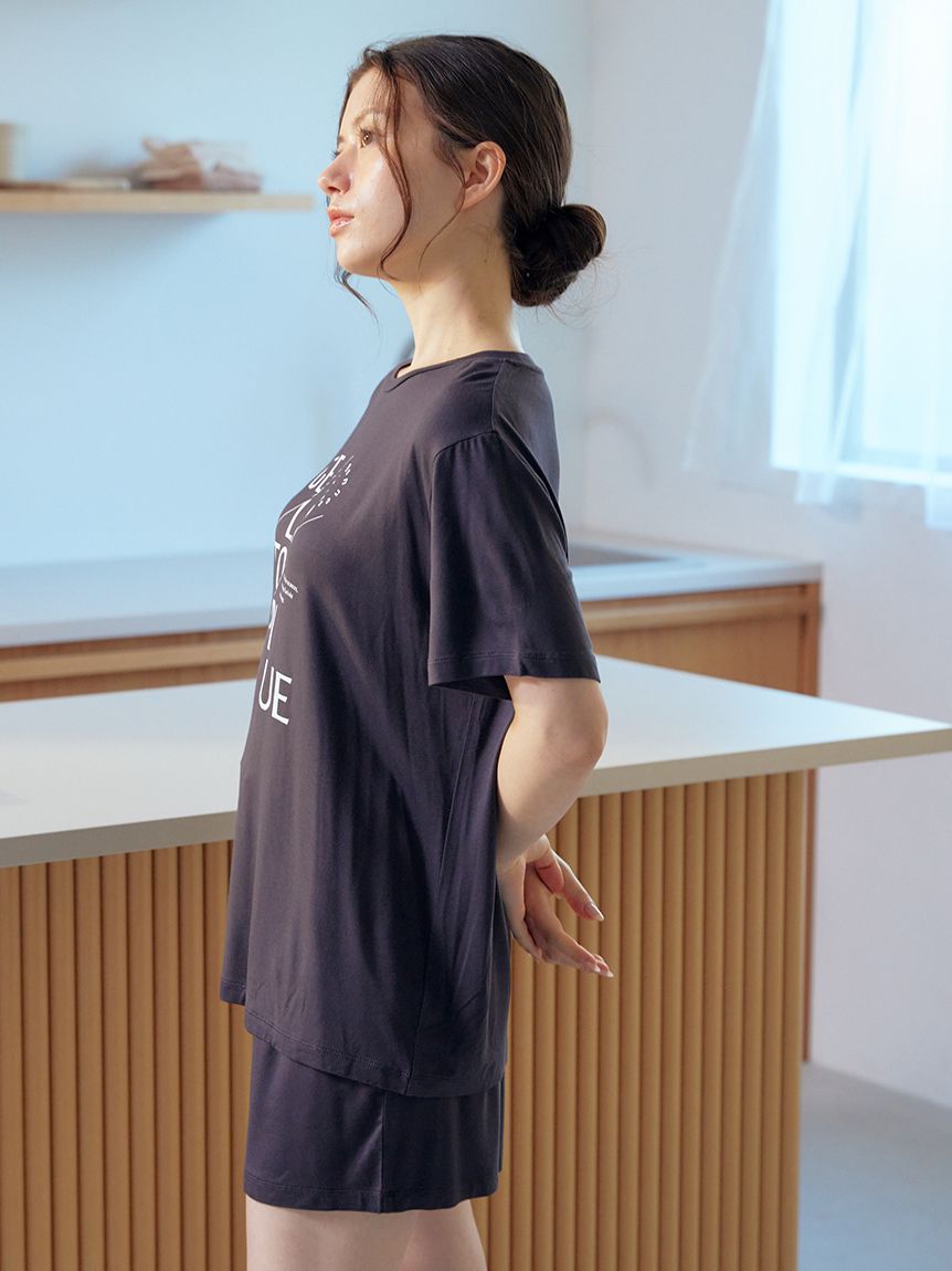 レーヨンロゴTシャツ | PWCT251232