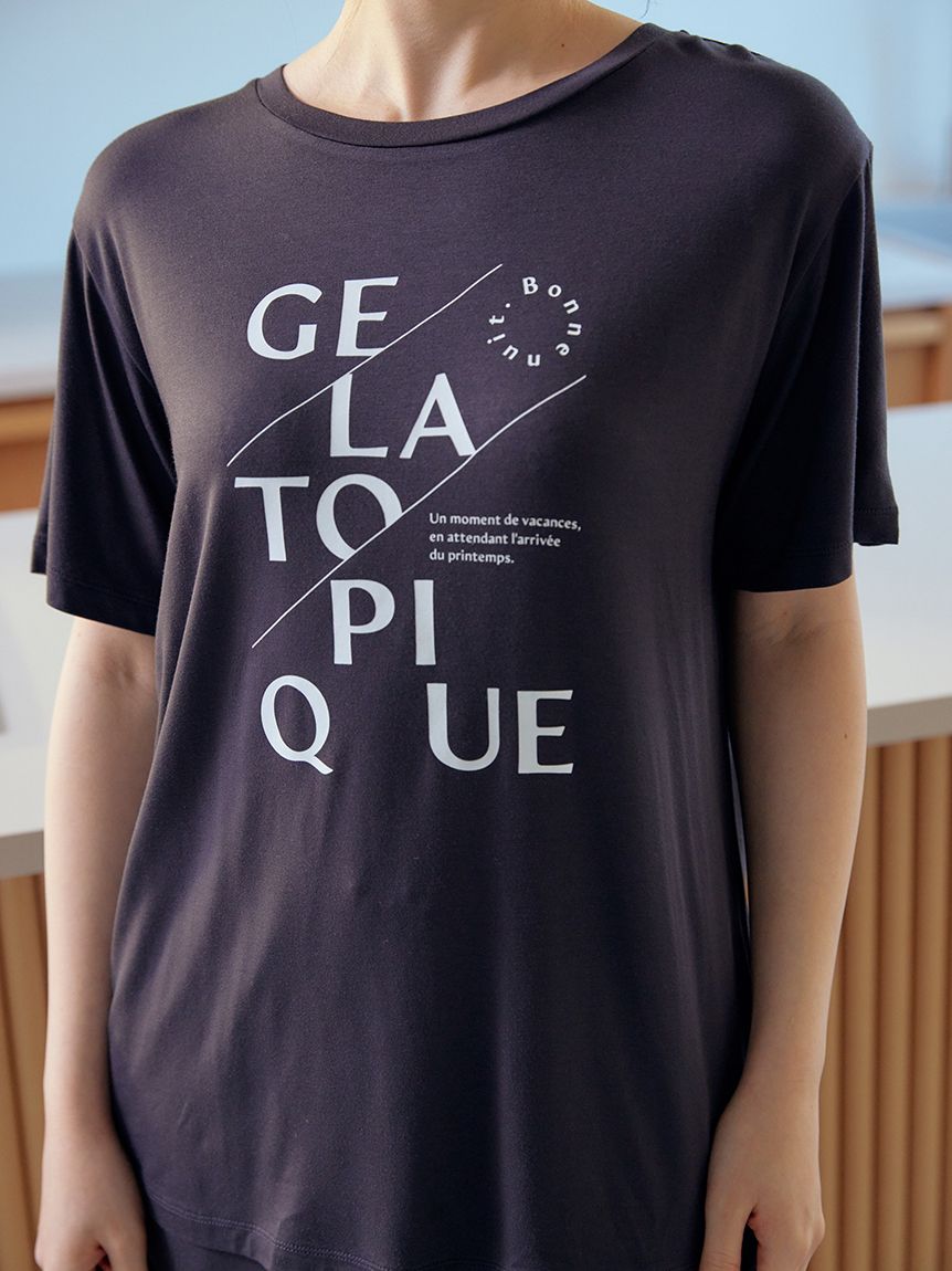 レーヨンロゴTシャツ | PWCT251232