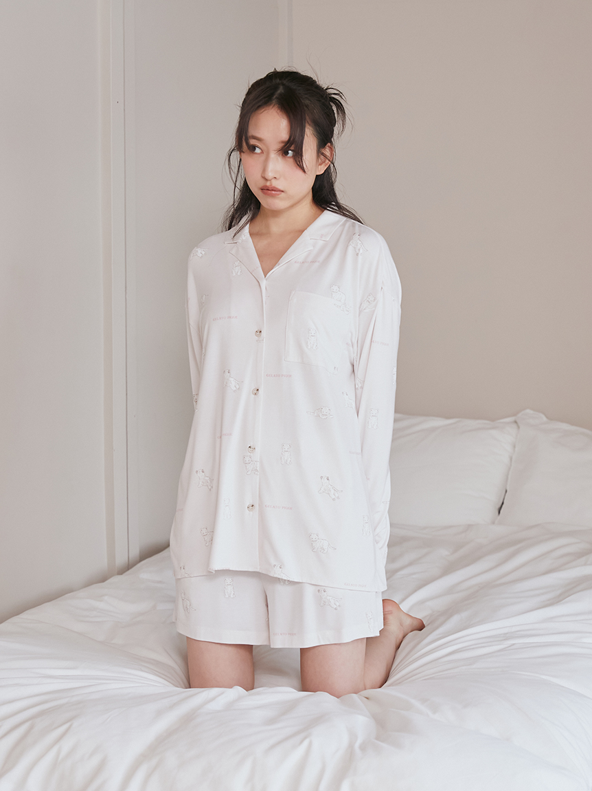 【ONLINE限定】ホワイトタイガー柄シャツ | PWCT251246