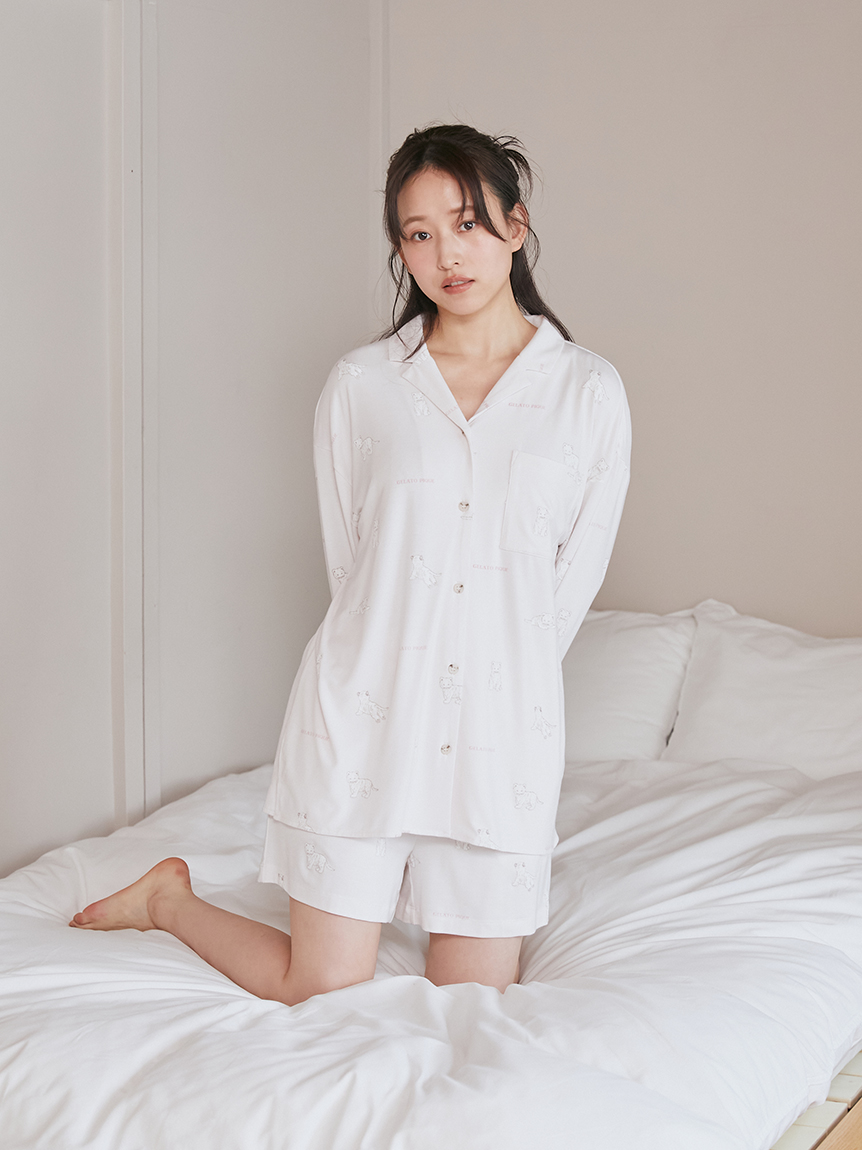 【ONLINE限定】ホワイトタイガー柄シャツ | PWCT251246