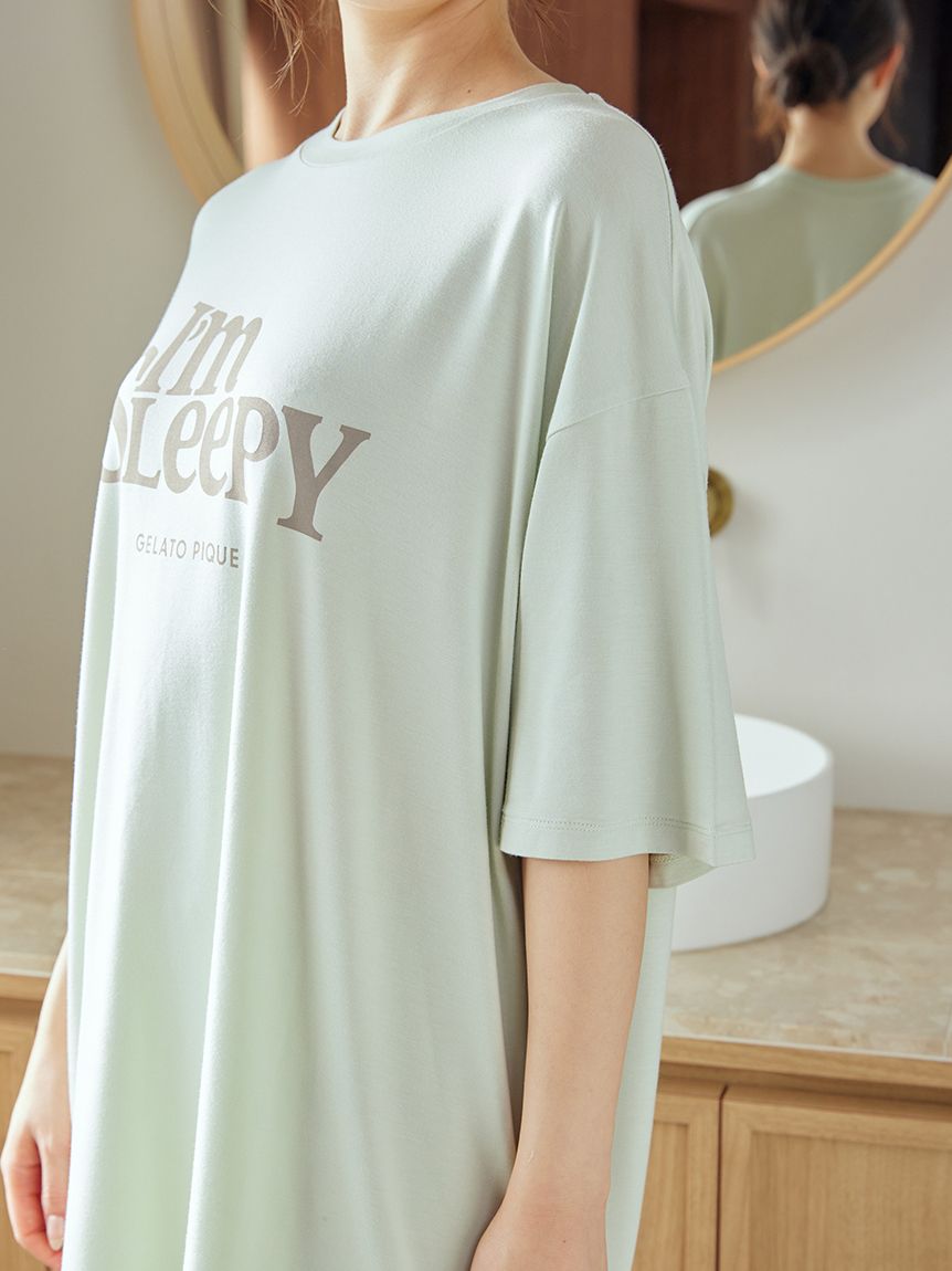 カラフルレーヨンロゴBIGTシャツ＆ショートパンツセット