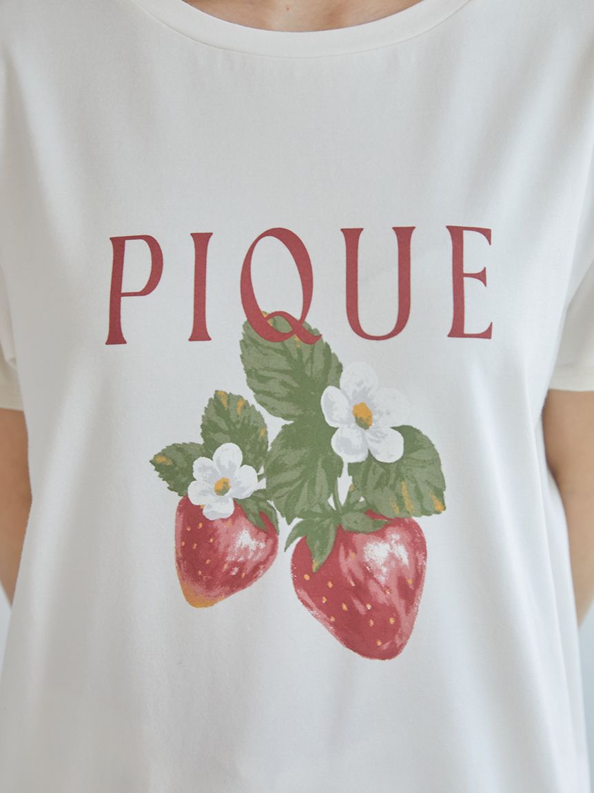 いちごワンポイントTシャツ | PWCT251283