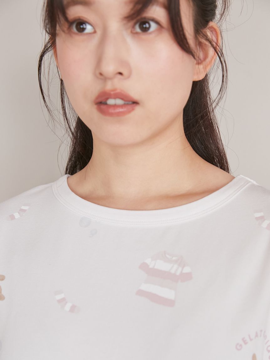 ウォッシングベア柄Tシャツ | PWCT251288
