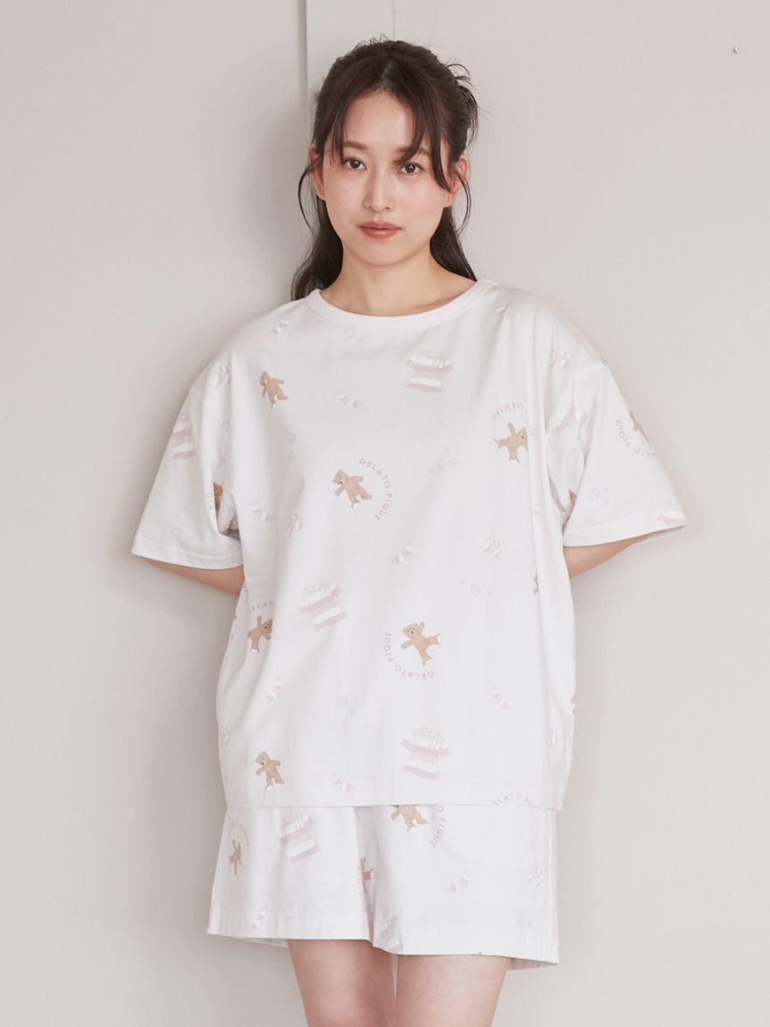 ウォッシングベア柄Tシャツ | PWCT251288
