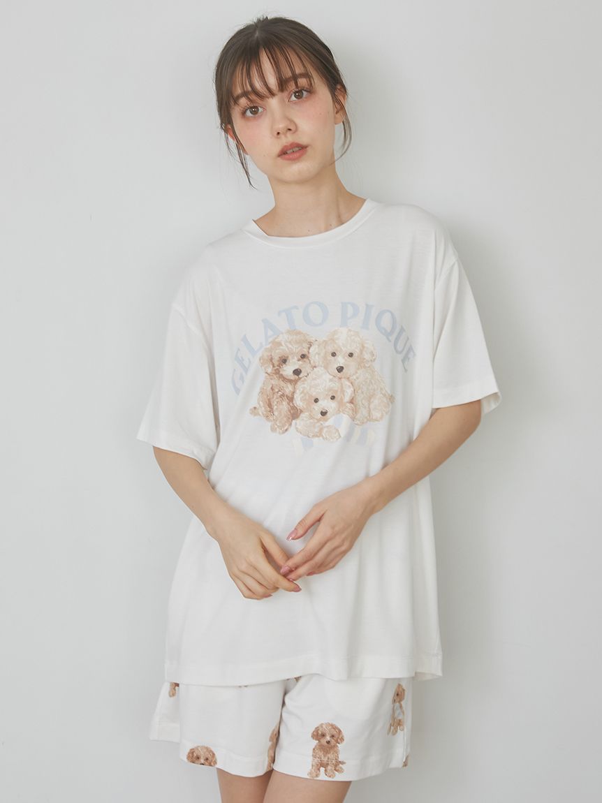 トイプードルワンポイントTシャツ | PWCT251303