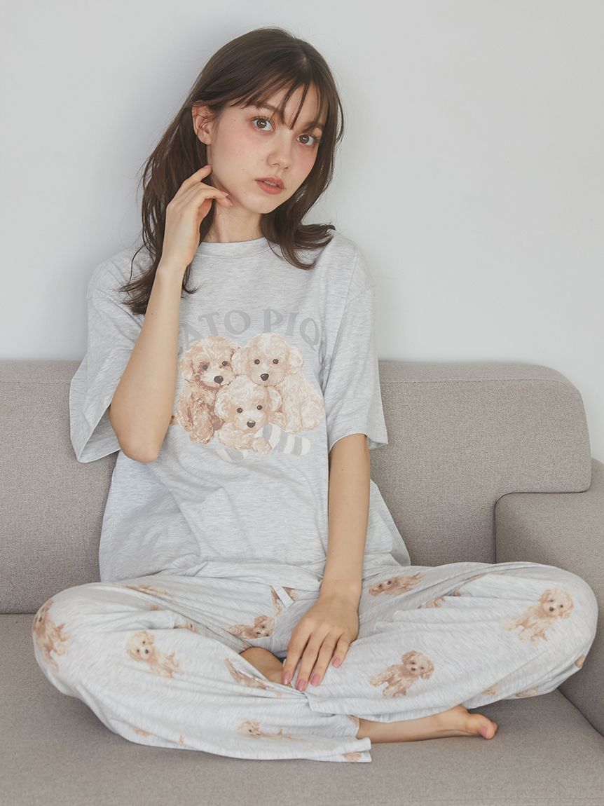 トイプードルワンポイントTシャツ | PWCT251303