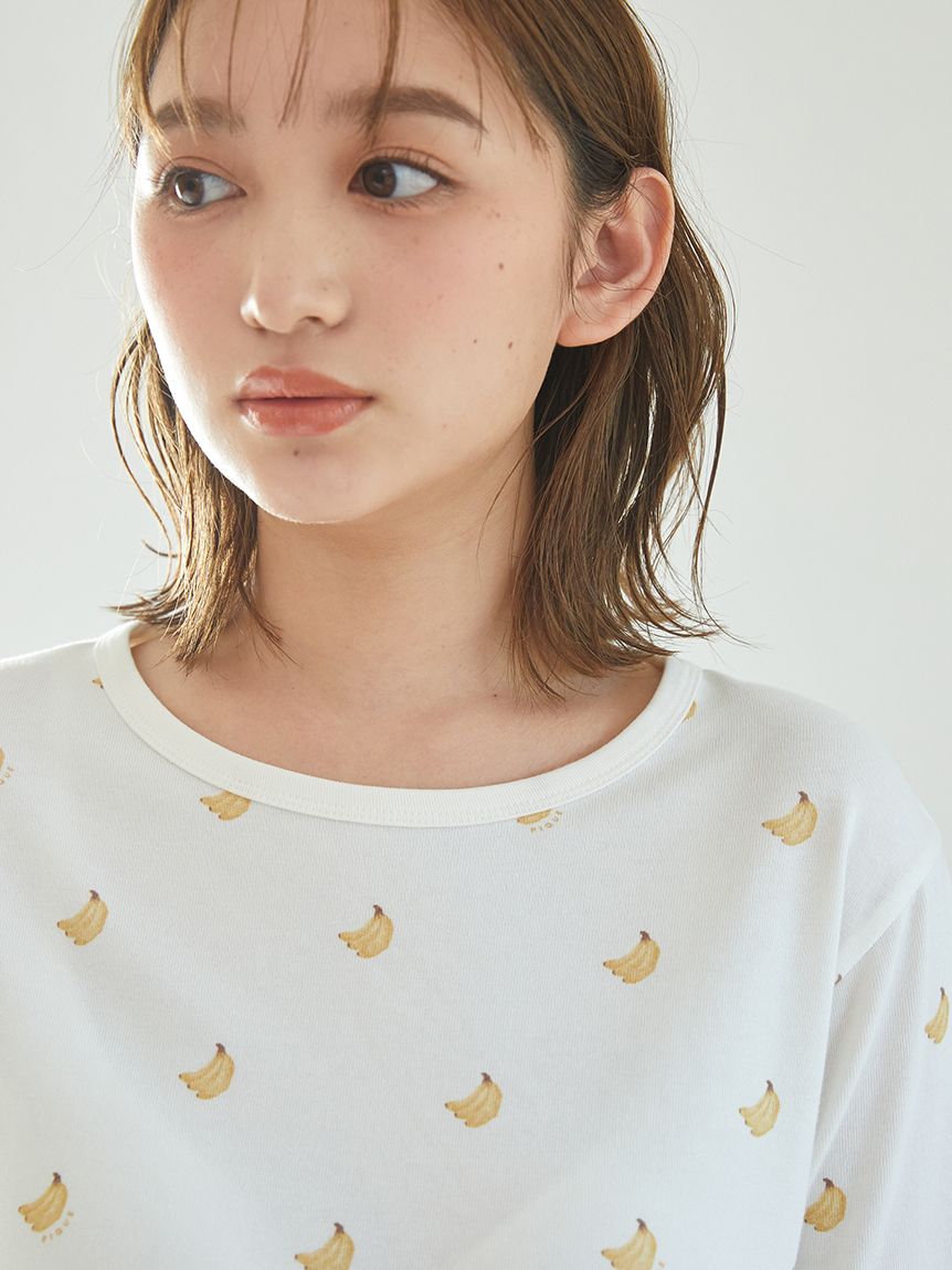 gelato pique ジェラート ピケ フルーツ柄 Tシャツ パンツ バナナ