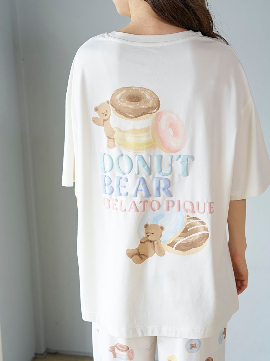 ジェラートピケ gelato pique ドーナツベアワンポイントTシャツ