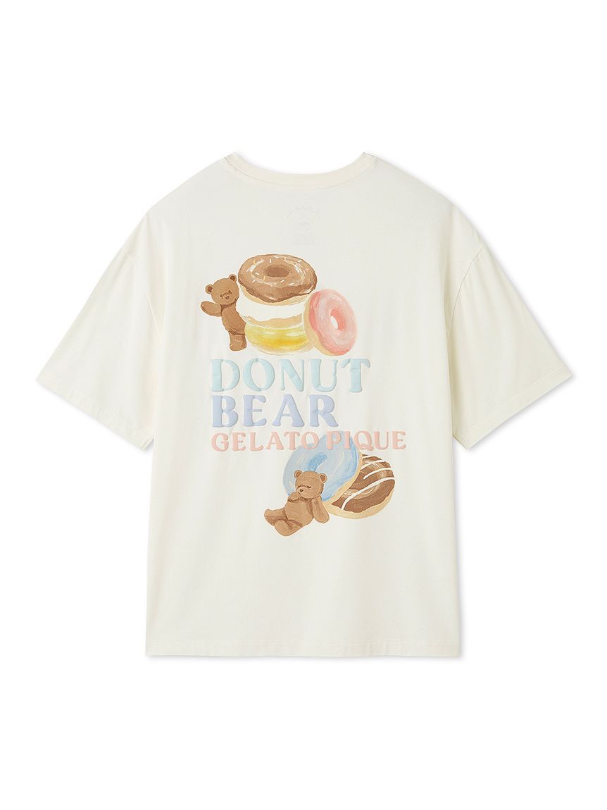 HOMME】ドーナツベアワンポイントTシャツ(カットソー・Tシャツ
