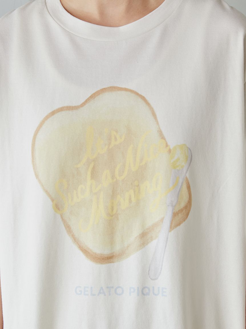 モーニングワンポイントTシャツ(カットソー・Tシャツ)｜ルーム