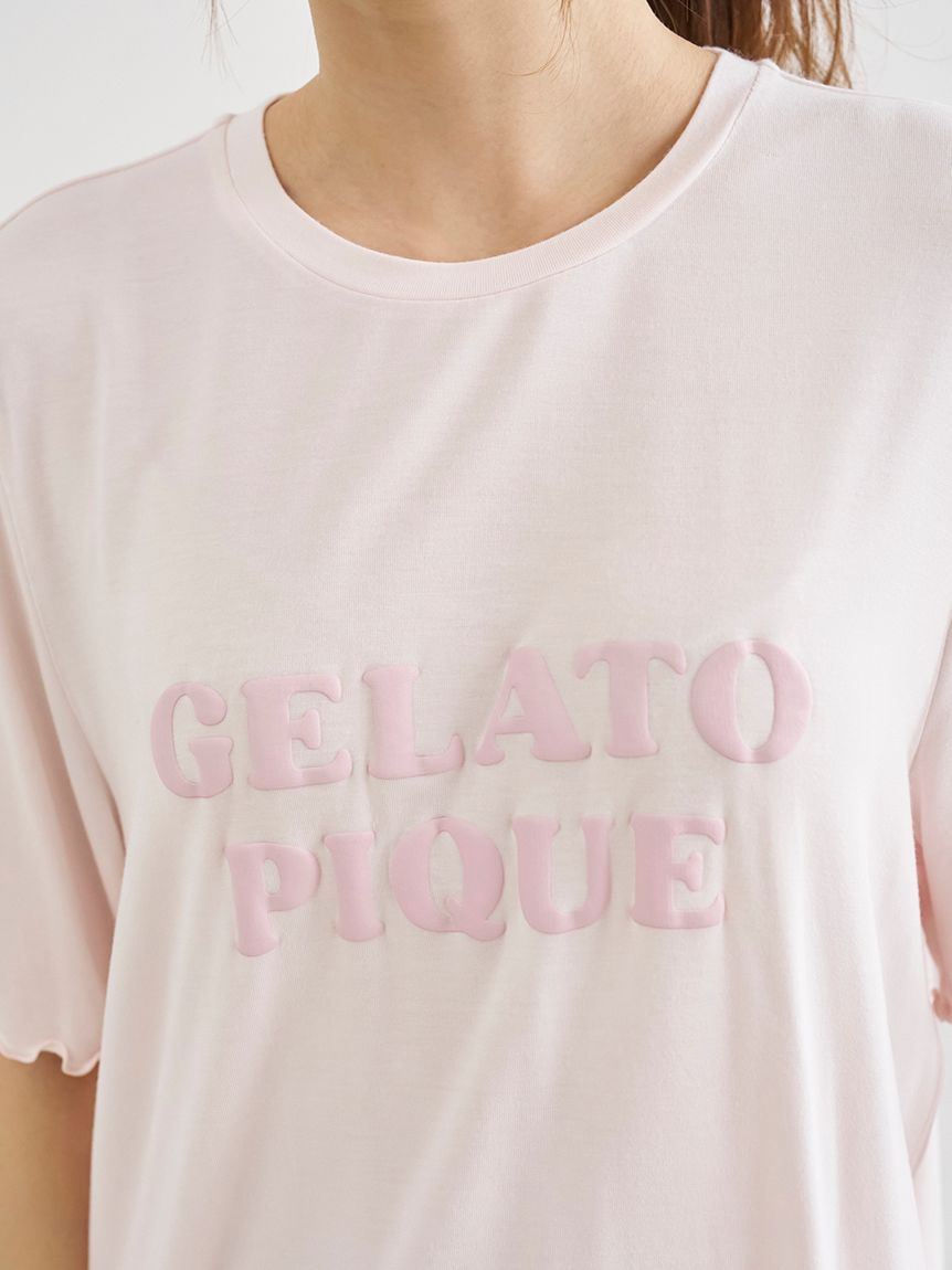 接触冷感】ロゴメローTシャツ(カットソー・Tシャツ)｜ルーム